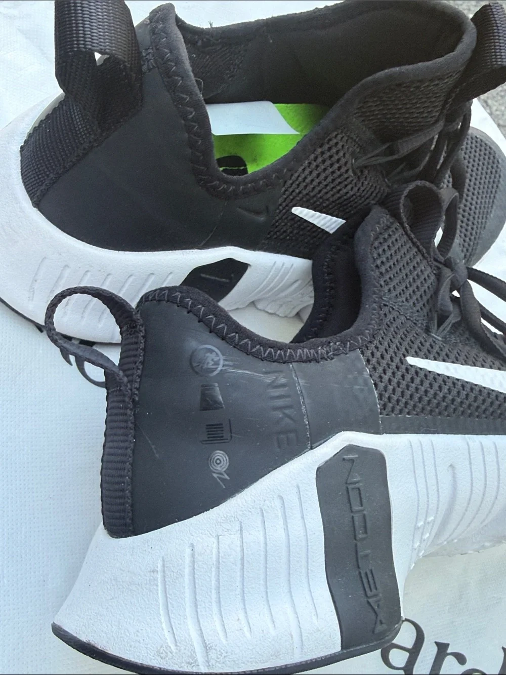 Nike  Women Black and White Flexible Training Sneakers